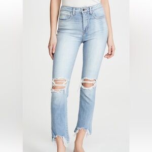 L’AGENCE High Line High Rise Skinny Jeans in Classic Brassie
